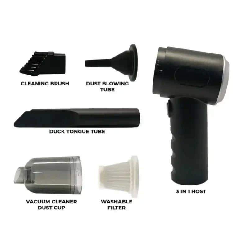 3-in-1 Portable Wireless Vacuum Cleaner