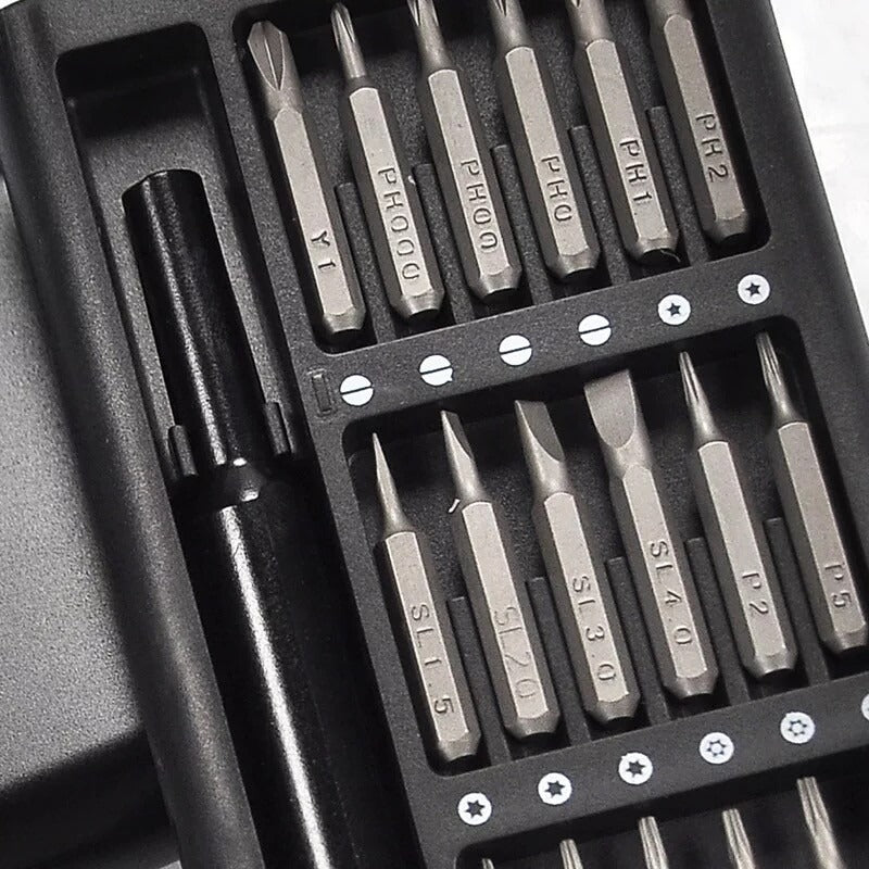 Magnetic Repair Tool Kit with Aluminum Storage Case
