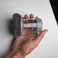 Soap-Dispensing Scrubber with Non-Scratch Mesh Head