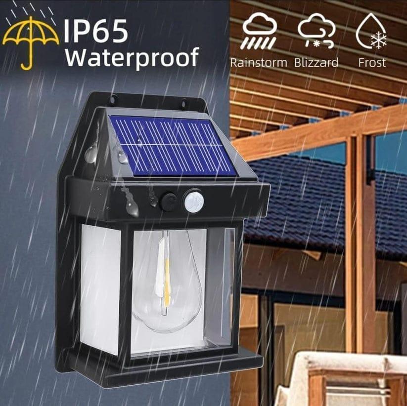 Premium Waterproof Solar Motion Sensor Outdoor Wall Light