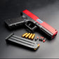 Premium Full Metal M1911 Colt .45 Model Replica – Stainless Steel Slide with Textured Brown Grips