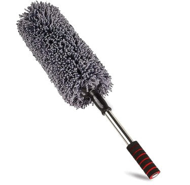 Premium Microfiber Car Duster with Detachable & Extendable Long Handle
